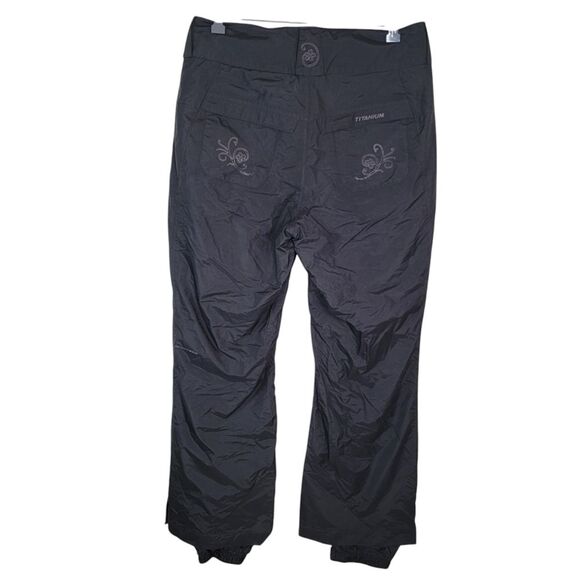 Columbia Titanium Omni-Tech Women's Black Snow Ski Pants Size Medium - Picture 2 of 11